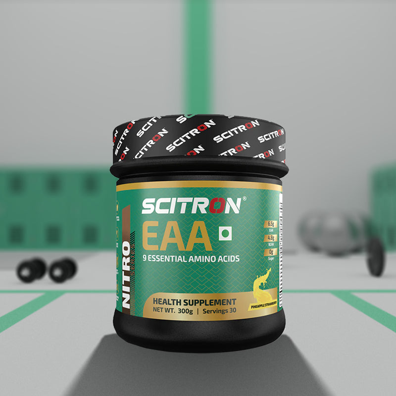 Scitron Nitro Series EAA 9 Essential Amino Acids - (Pineapple Strawberry) - InstaSport
