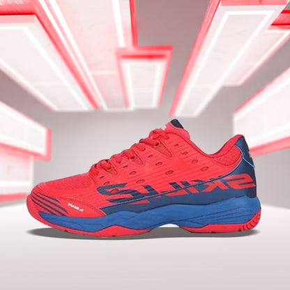 Yonex Tour Skill 2 Badminton Shoes - Poppy Red Cobalt - InstaSport