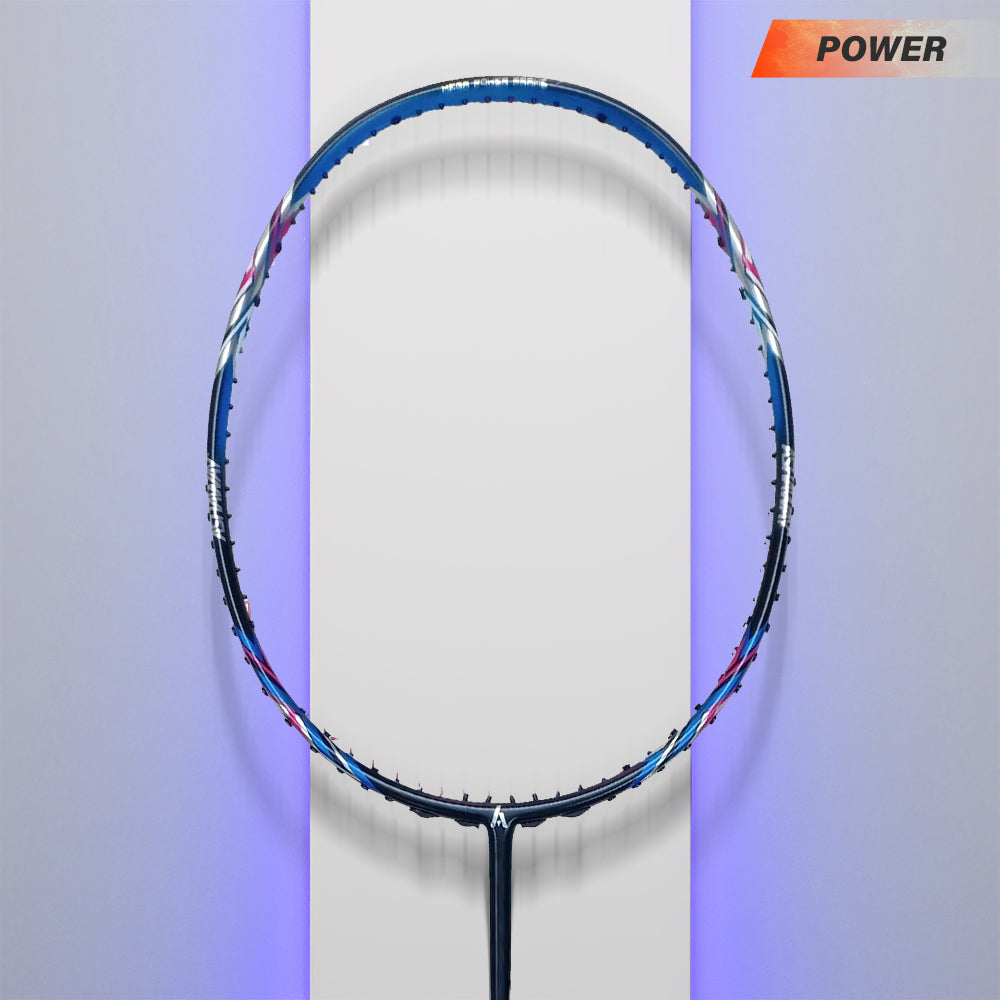 Ashaway Phantom Lite 62 Badminton Racket - Blue - InstaSport