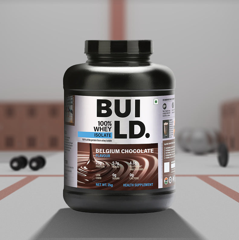 Build 100% Whey Isolate Belgium Chocolate - InstaSport