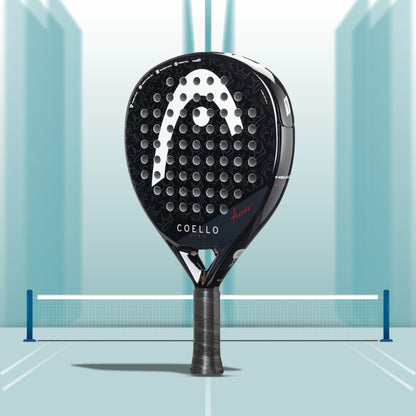 Head Coello Vibe 2025 Padel Racquet - Black/White