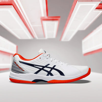 Asics Solution Swift FF Tennis Shoes - White/Blue Expanse