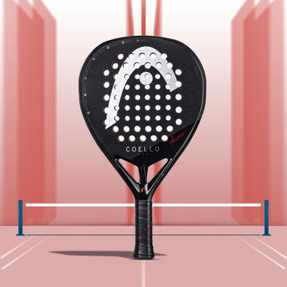Head Coello Pro 2025 Padel Racquet - Black/White