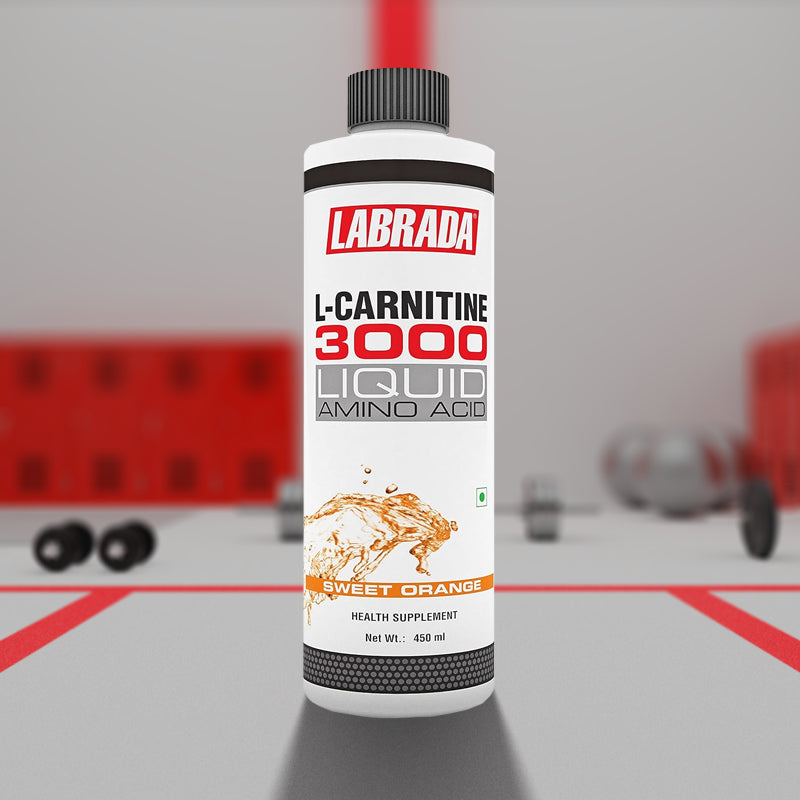 Labrada L-Carnitine 3000mg Liquid - (Orange) - InstaSport