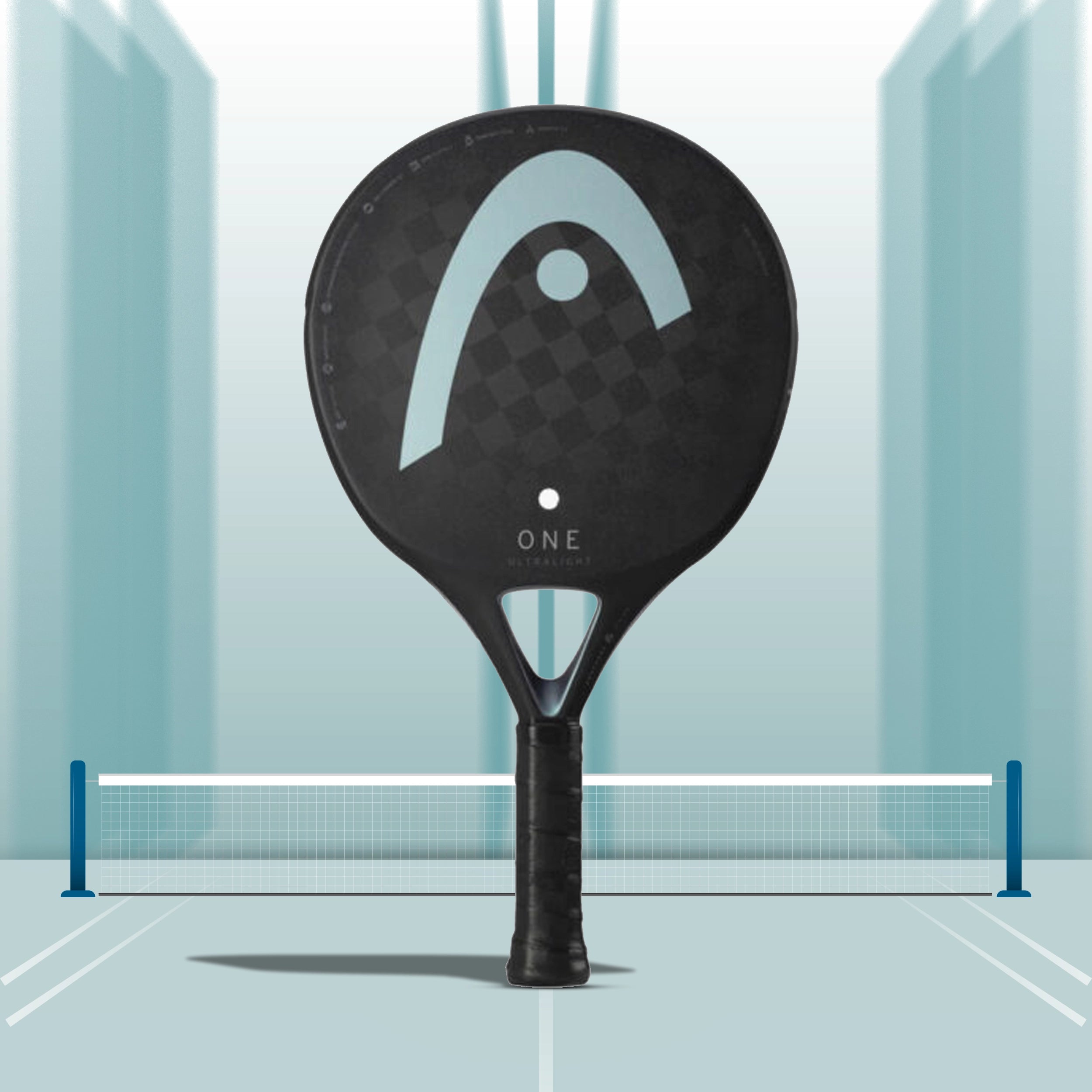 Head One Ultralight Padel Racquet - Black