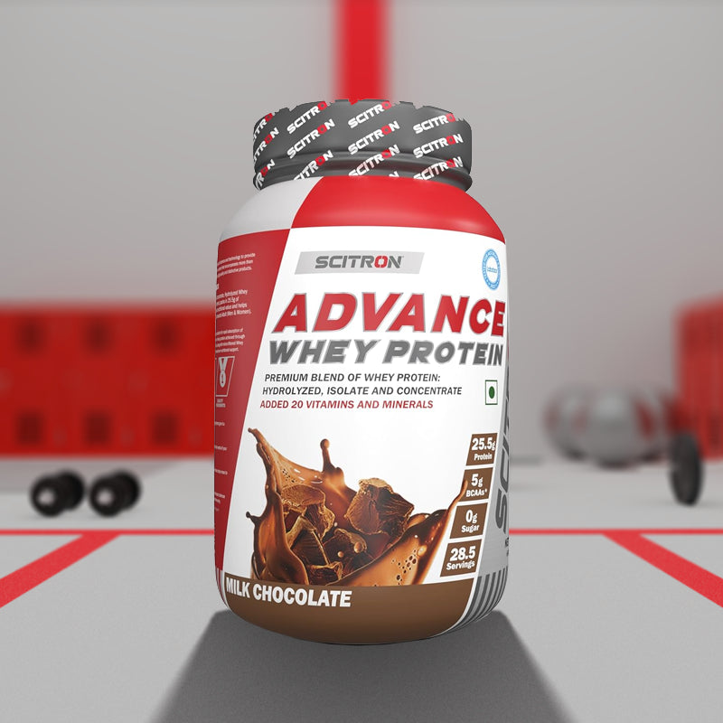Scitron Advance Whey Protein - (Milk Chocolate) - InstaSport
