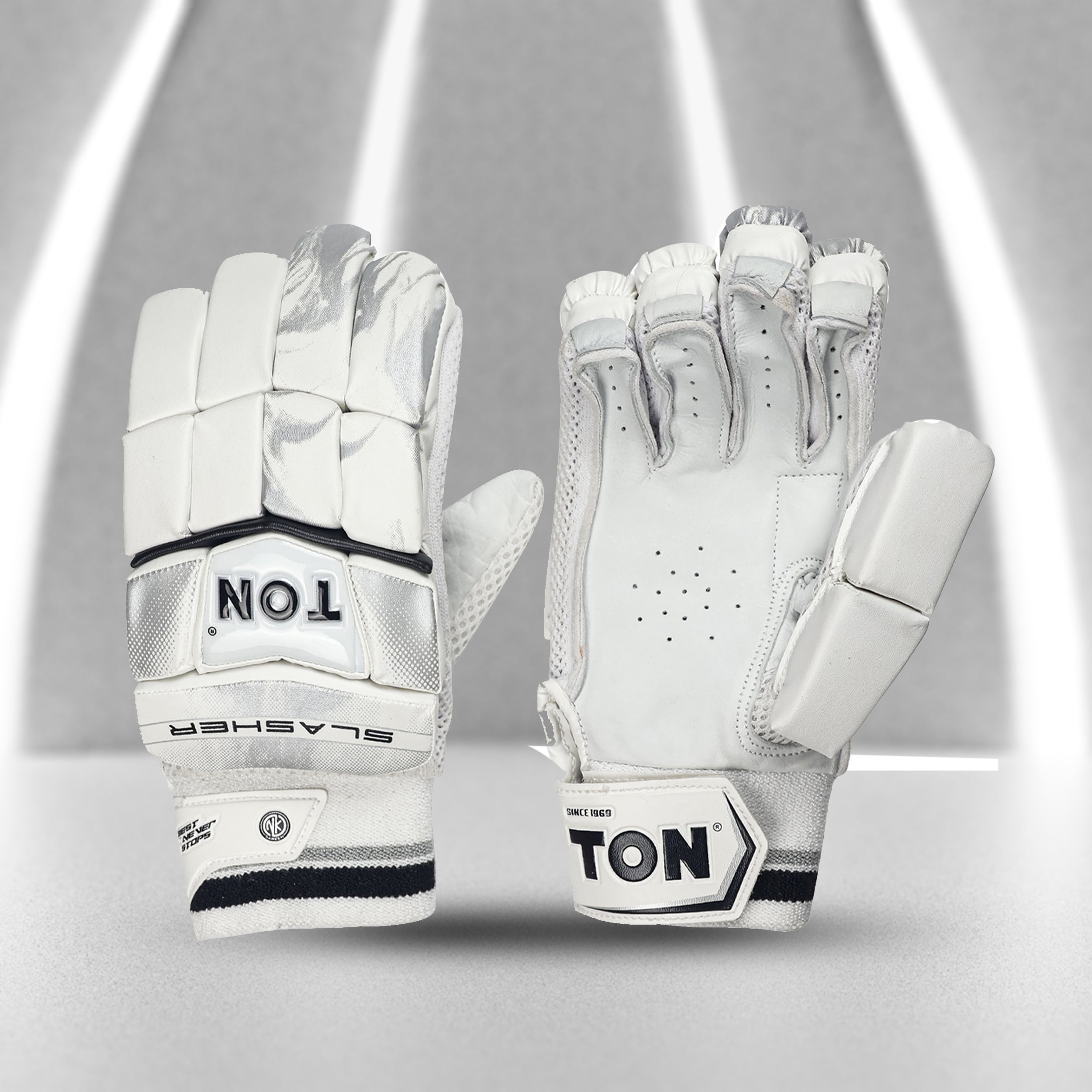 SS Ton Slasher Cricket Batting Gloves - InstaSport