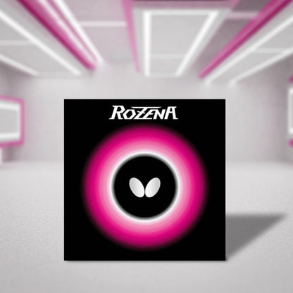 Butterfly Rozena Table Tennis Racquet  Rubber - Black