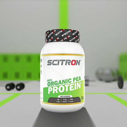 Scitron 100% Organic Pea Protein - (Unflavoured) - InstaSport