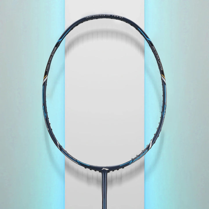 Li-Ning Windstorm Nano 74 Badminton Racket- Grey / Blue