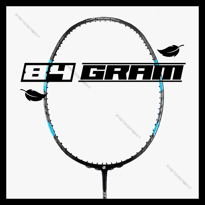 Apacs Z Ziggler Lite Badminton Racket (Black/Blue) - InstaSport