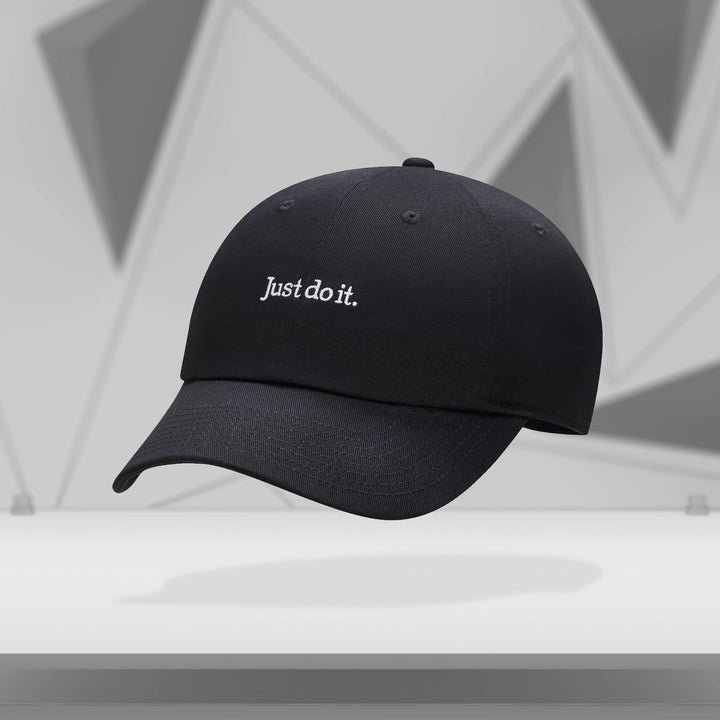 Nike Club Unstructured JDI Cap - Black/White