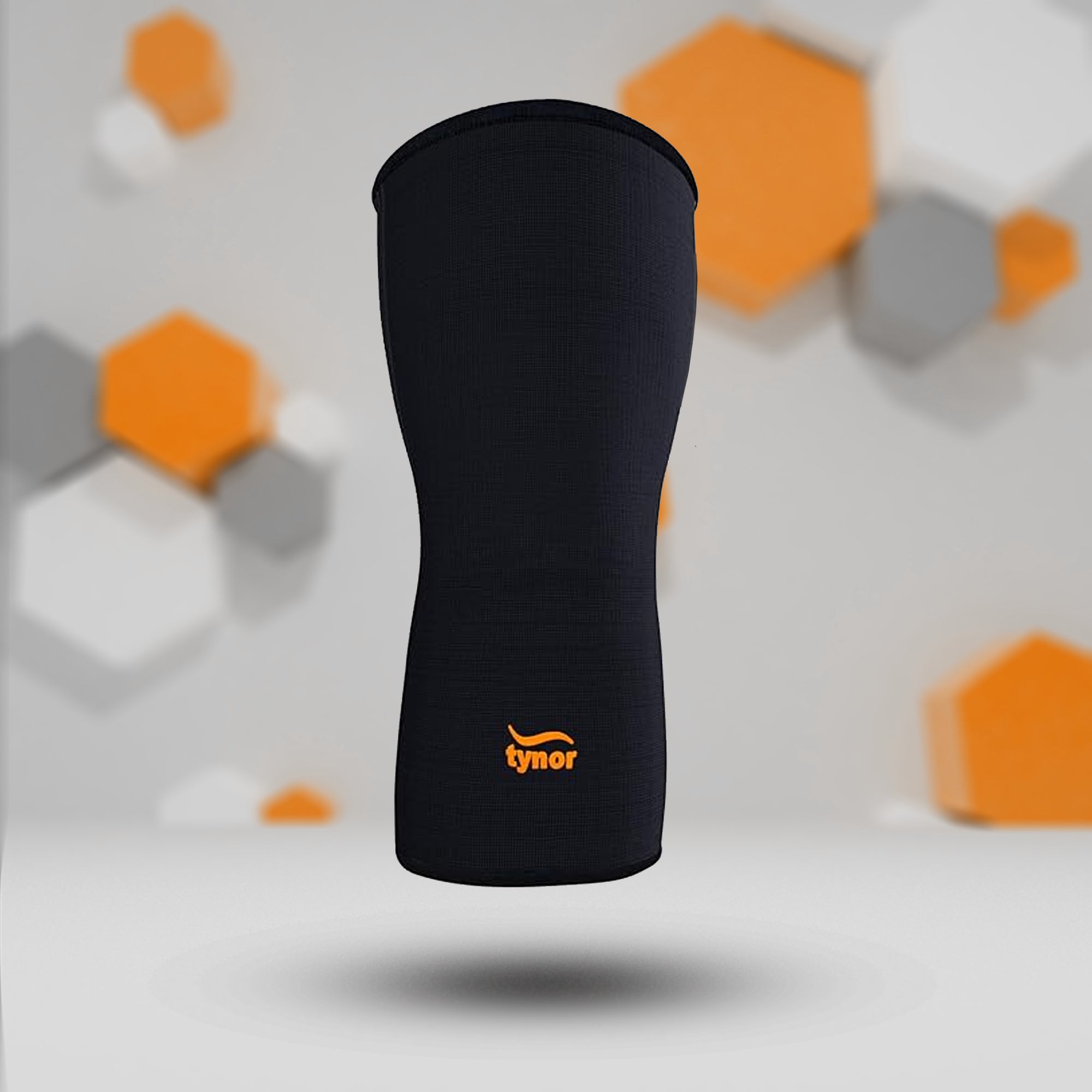 Tynor Air Knee Cap - Black & Orange ( Pack of 2) - InstaSport