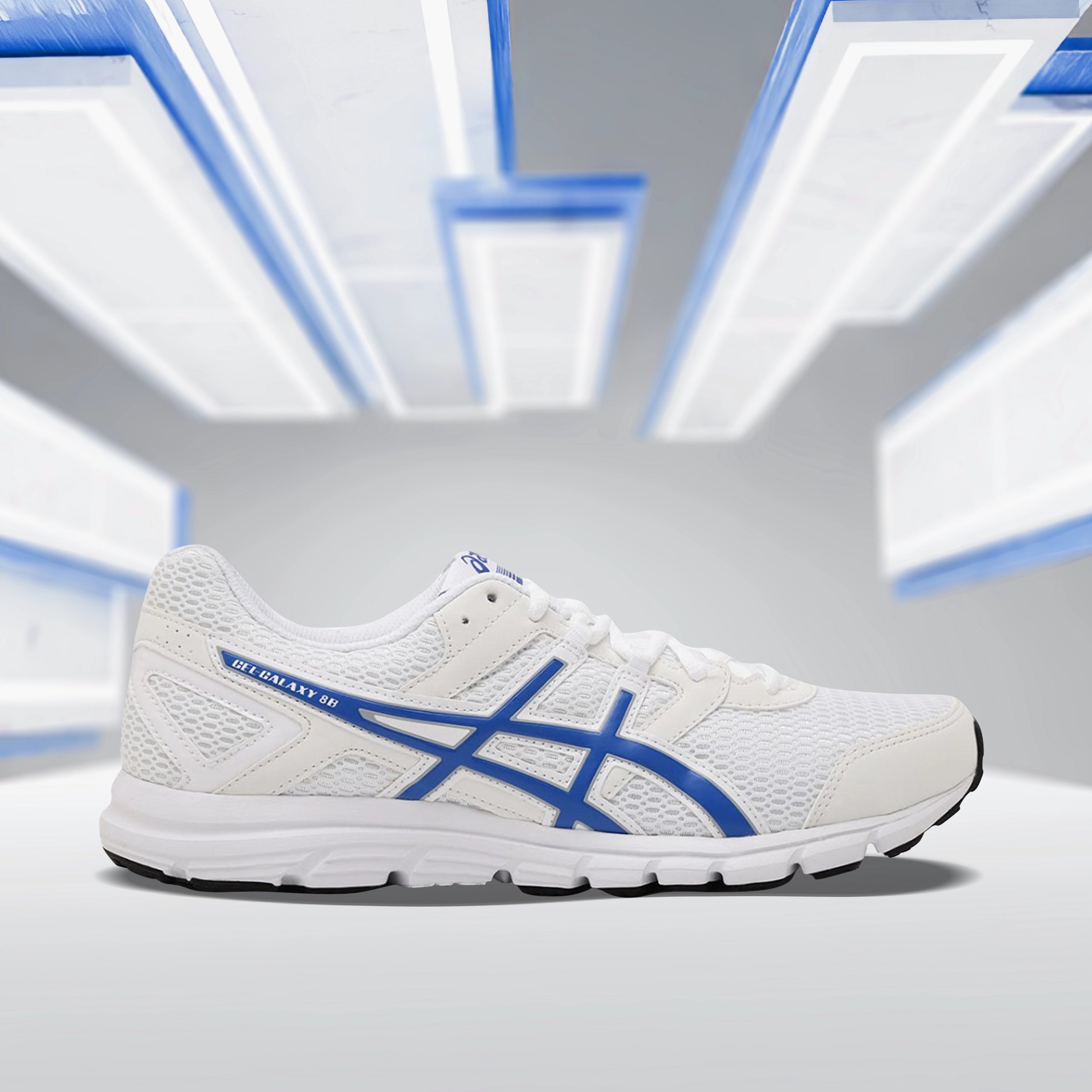 Asics GEL-GALAXY 8B WHITE/ILLUSION BLUE - 1011B246.100