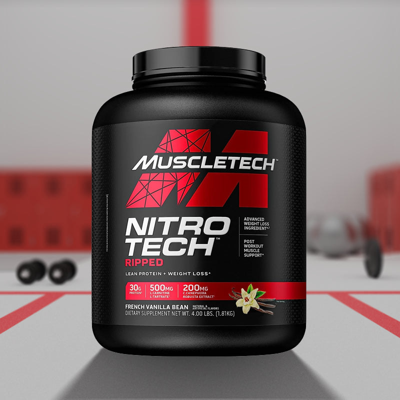 Muscle Tech Performance Series Nitro-Tech Ripped Vanilla Bean - InstaSport