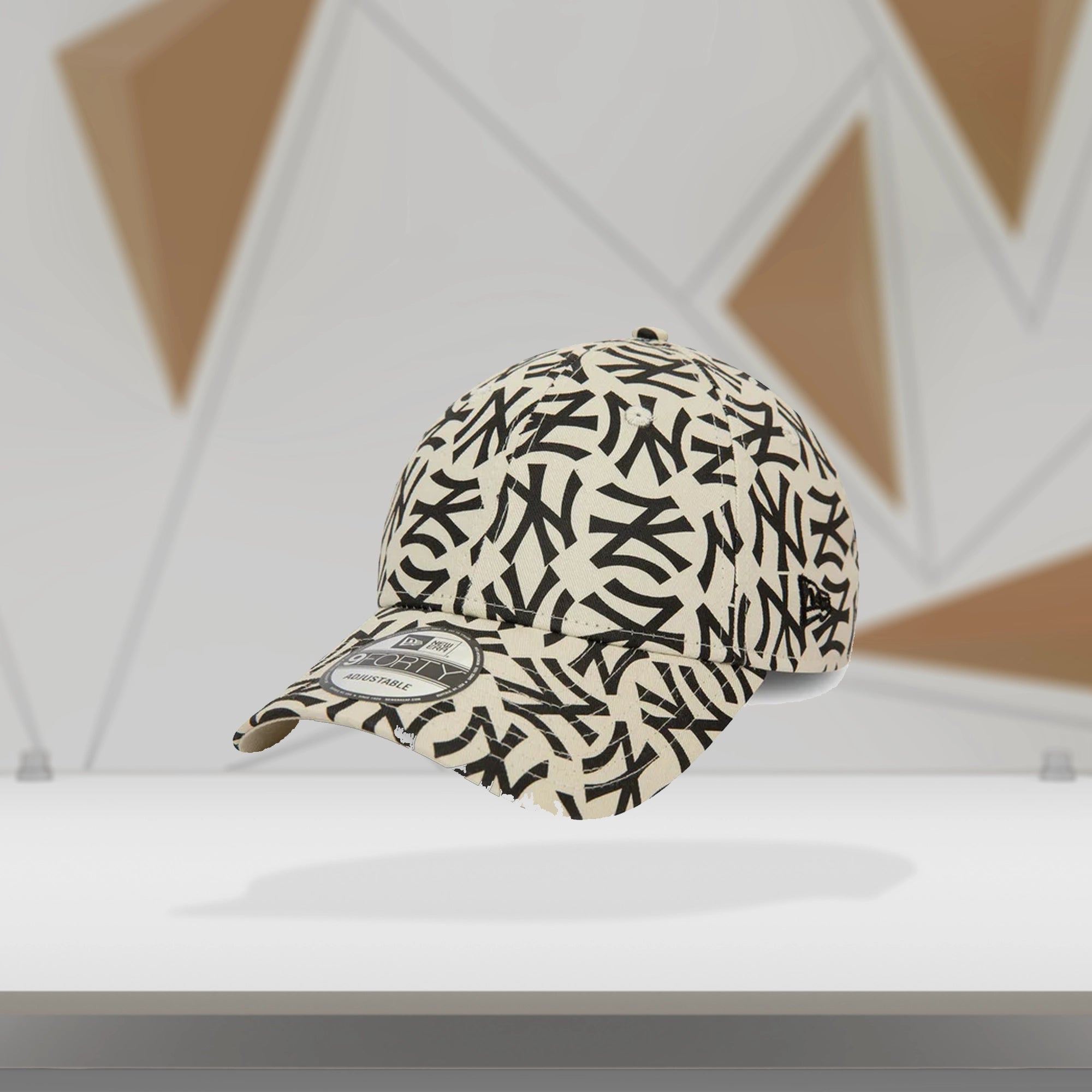 New Era New York Monogram Cap - White