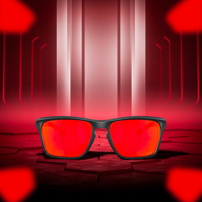 Oakley Sylas Matte carbon Prizm Ruby Sunglass - InstaSport