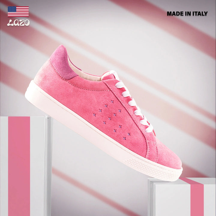 Lazo Halo Sneaker Tongue Graphic Cosmic Pink/Nebula Purple