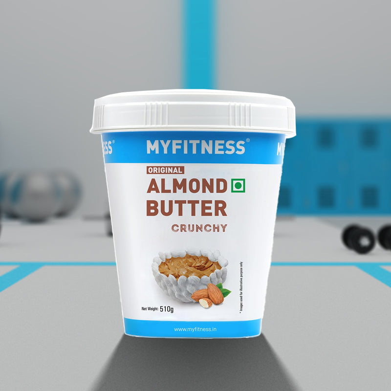 MYFITNESS Original Almond Crunchy Peanut Butter - InstaSport