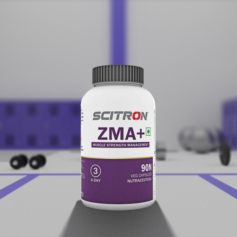 Scitron ZMA+ (Zinc, Magnesium, Vit B6, L-Tryptophan) - InstaSport
