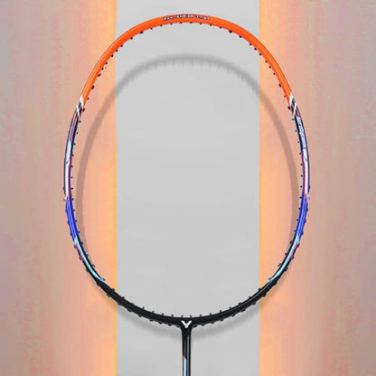 Victor Arrow Speed 88 Strung Badminton Racket (Orange)