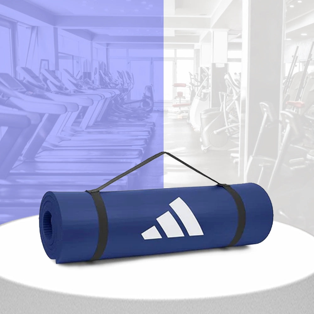 Adidas Yoga Mat (Blue)- 10 MM