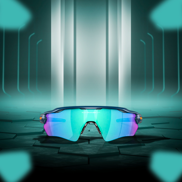 Oakley Radar EV XS Path Matte Poseidon Prizm Sapphire Sunglass