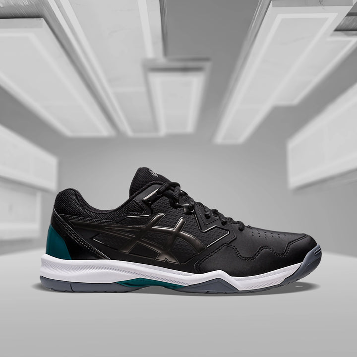 Asics Gel Dedicate 7 Tennis Shoes- Black/Gunmetal