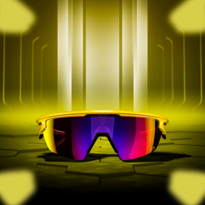 Oakley Sphaera Matte yellow Prizm road Sunglass