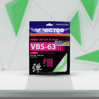 Victor VBS-63 High Resilience Badminton Racket String