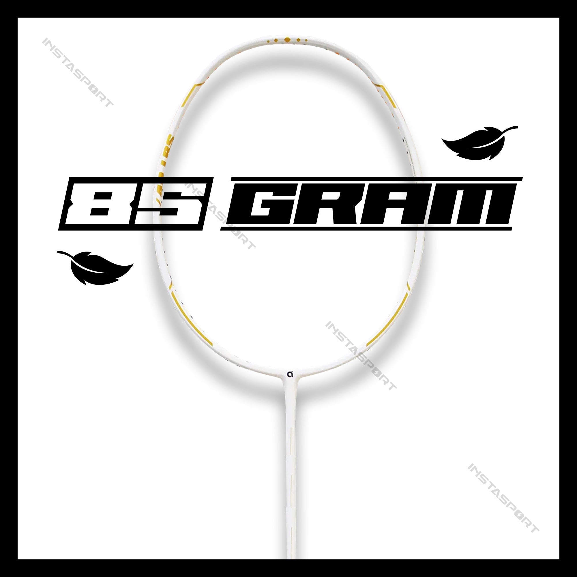 Apacs Finapi 232 XTRA Power Badminton Racket (White) - InstaSport