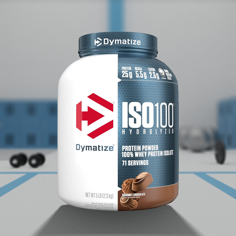 Dymatize Iso 100 Gourmet Chocolate Protein Powder - 5lbs - InstaSport