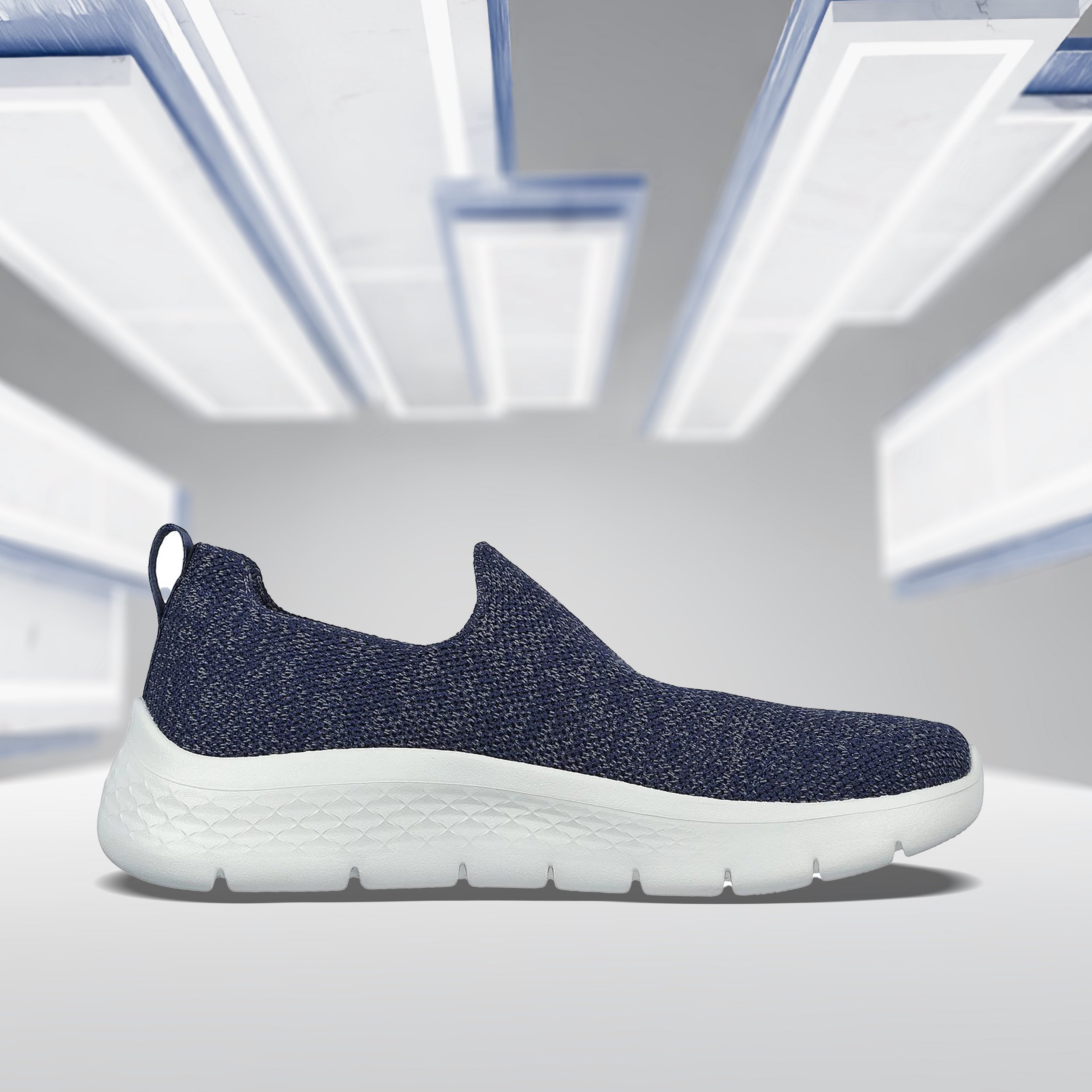 SKECHERS GO WALK FLEX - VELLA - Navy/White