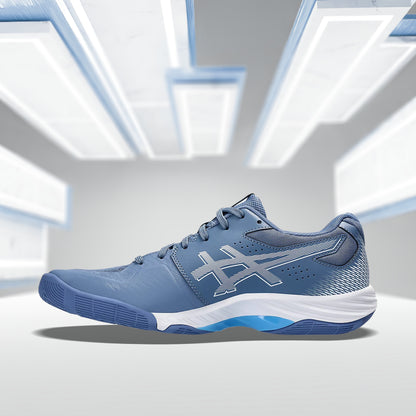 Asics Blade FF (Denim Blue/ Lime Burst) Badminton Shoes - InstaSport