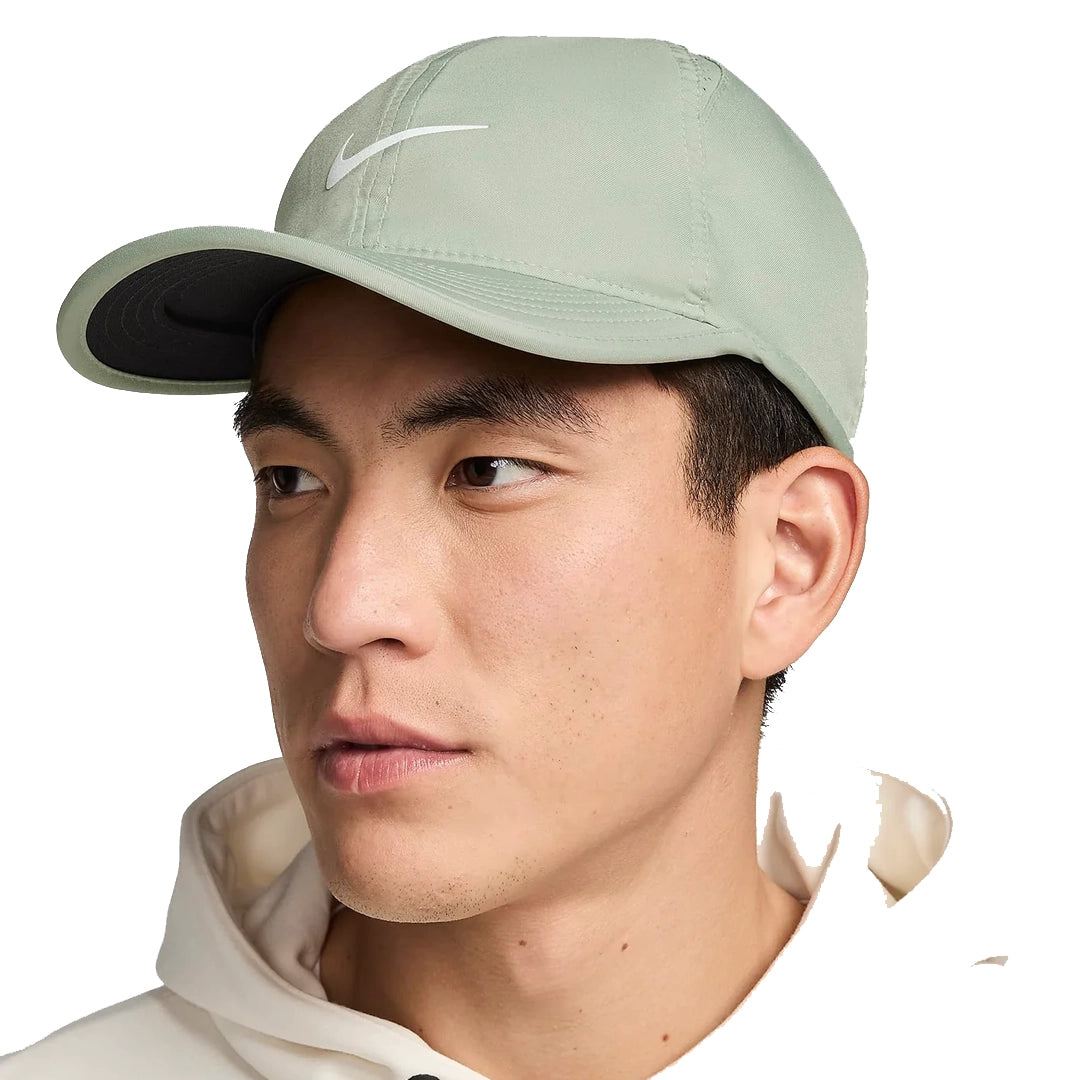 Nike Dri-Fit Club Unstructured Featherlight Cap - Jade Horizon/White