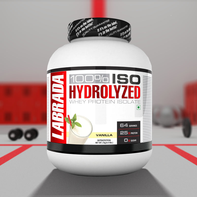 Labrada 100% ISO HYDROLYZED Isolate Whey Protein - (Vanilla) - InstaSport