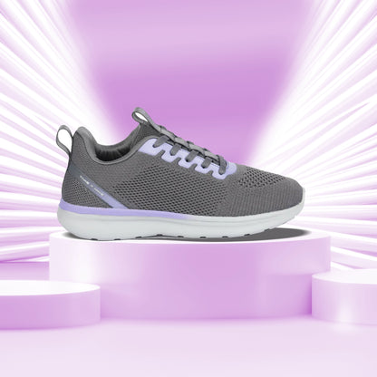 ABROS Women's Gracia Sports Shoes/Casual Shoes - Dark Gray/Lavender