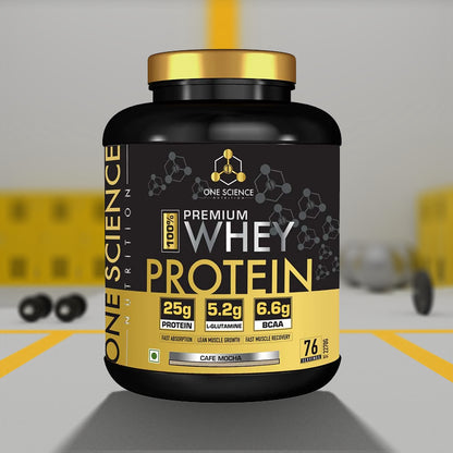 One Science Premium Whey Protein - (Cafe Mocha) - InstaSport