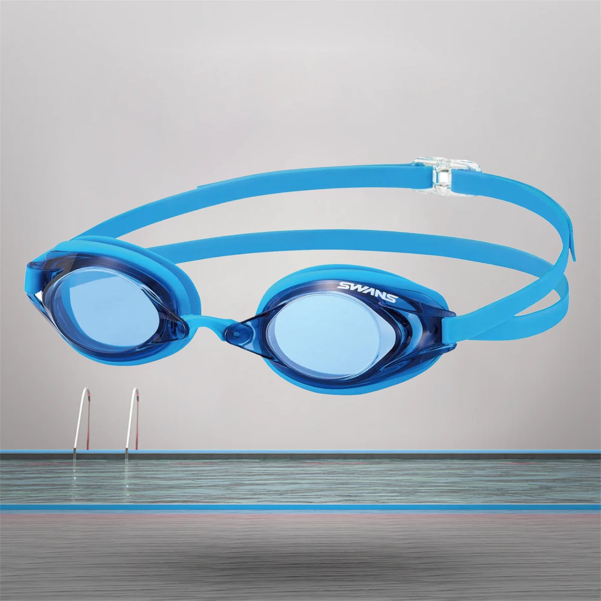 Swans SR-2Nev Swimming Goggle (Silicone Cushion Model) Navy