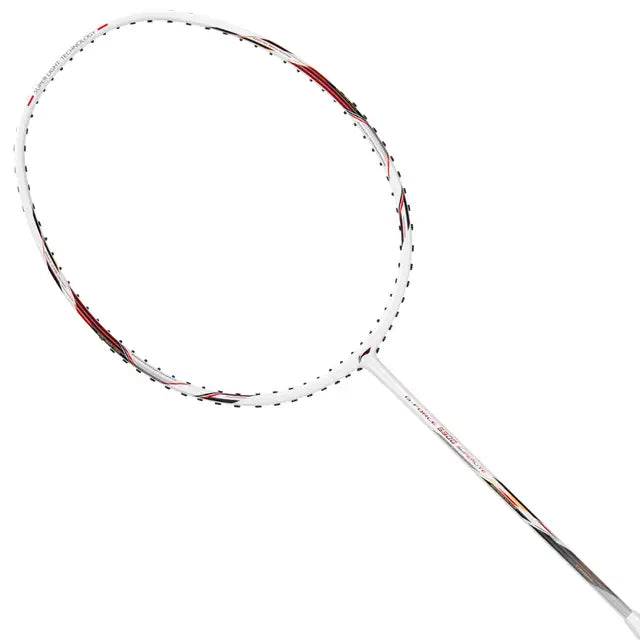 Li-Ning GForce 5900 Superlite Badminton Racket - White/Red/Black - InstaSport
