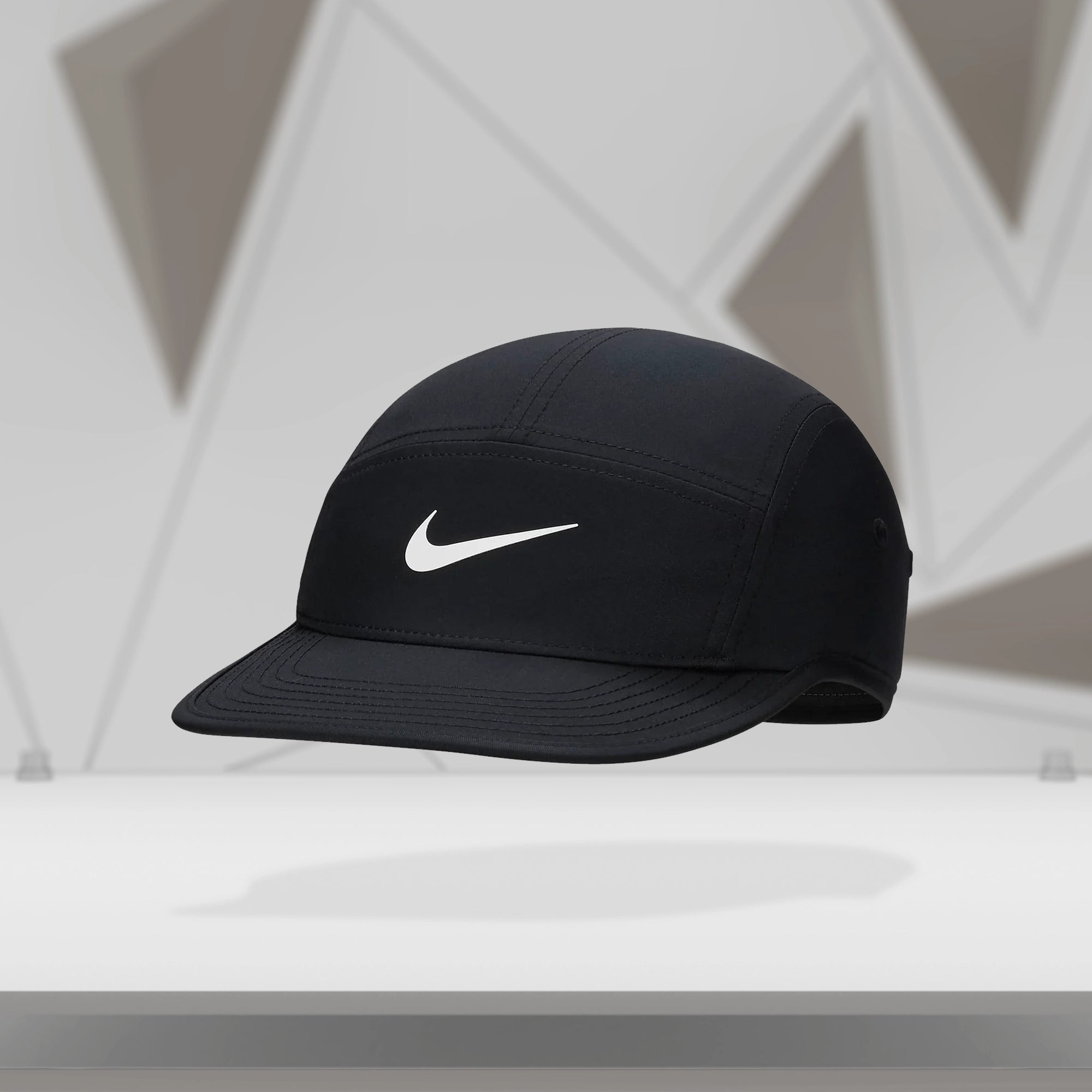 Nike Dri-FIT Fly Unstructured Swoosh Cap - Black Anthracite White