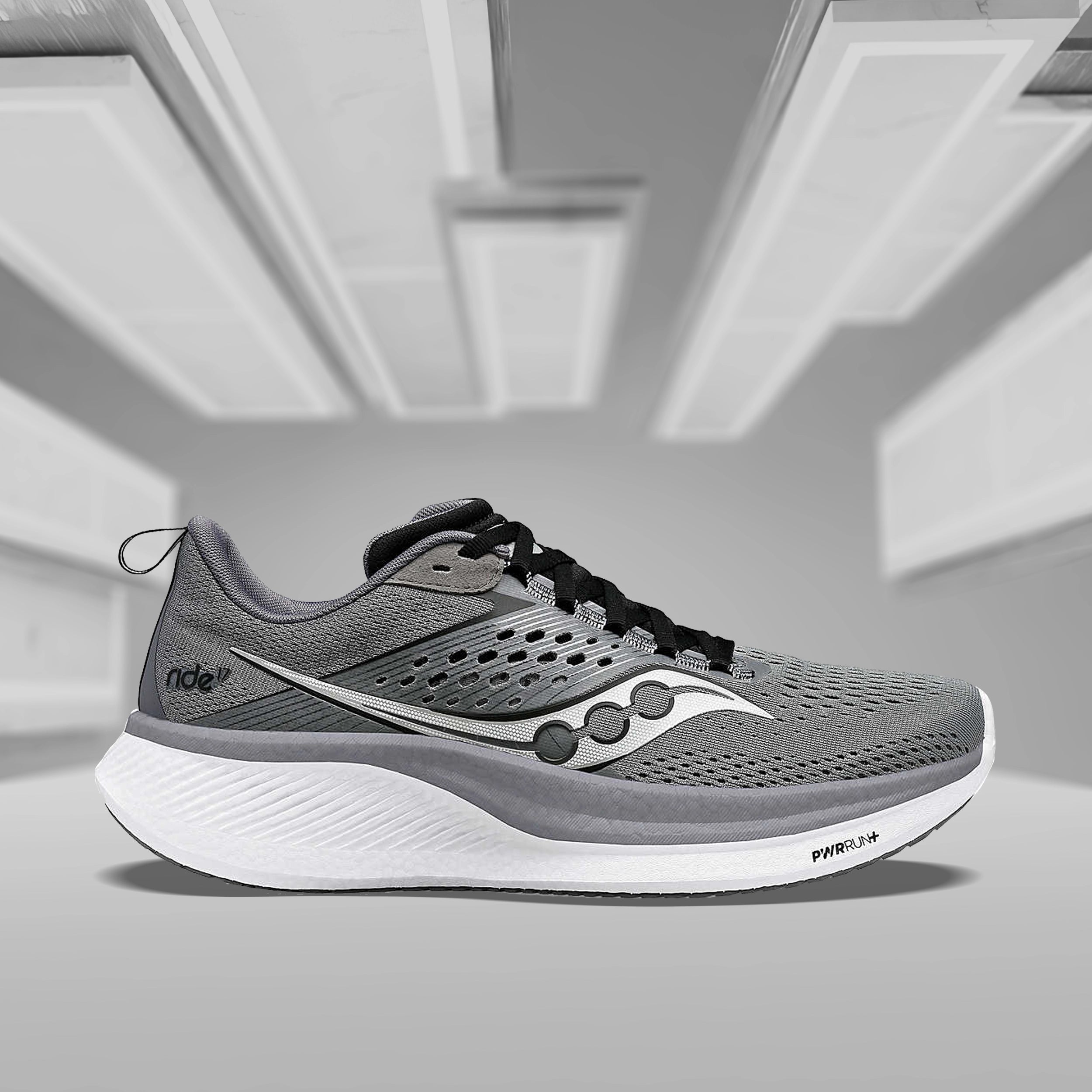 Saucony Ride 17 Cinder/Black - S20924-107 - Running Shoes