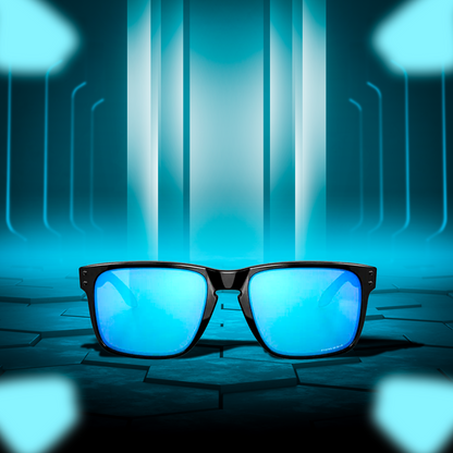 Oakley Holbrook XL Polished Black Prizm Sapphire Sunglass - InstaSport