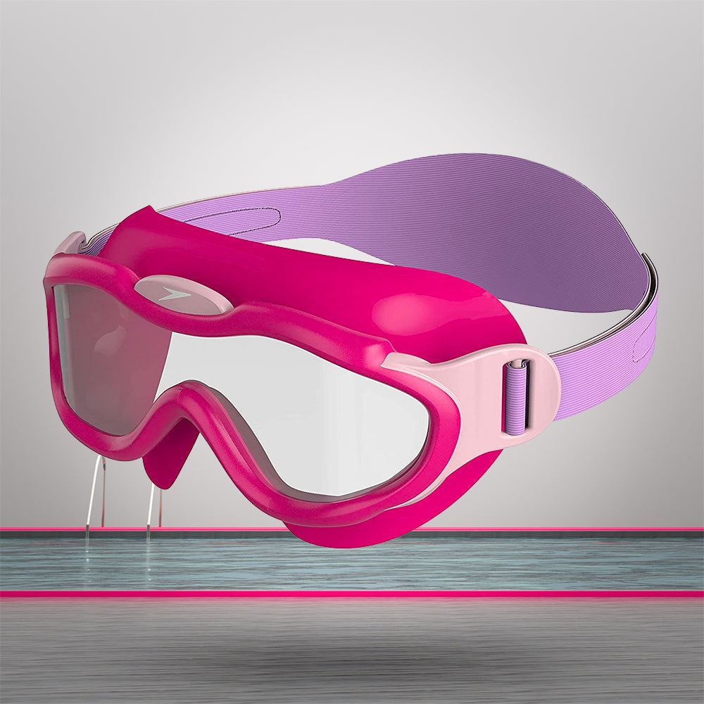 Speedo Unisex Sea Squad Mask Tint- Lens Goggles for Tot's (Pink)