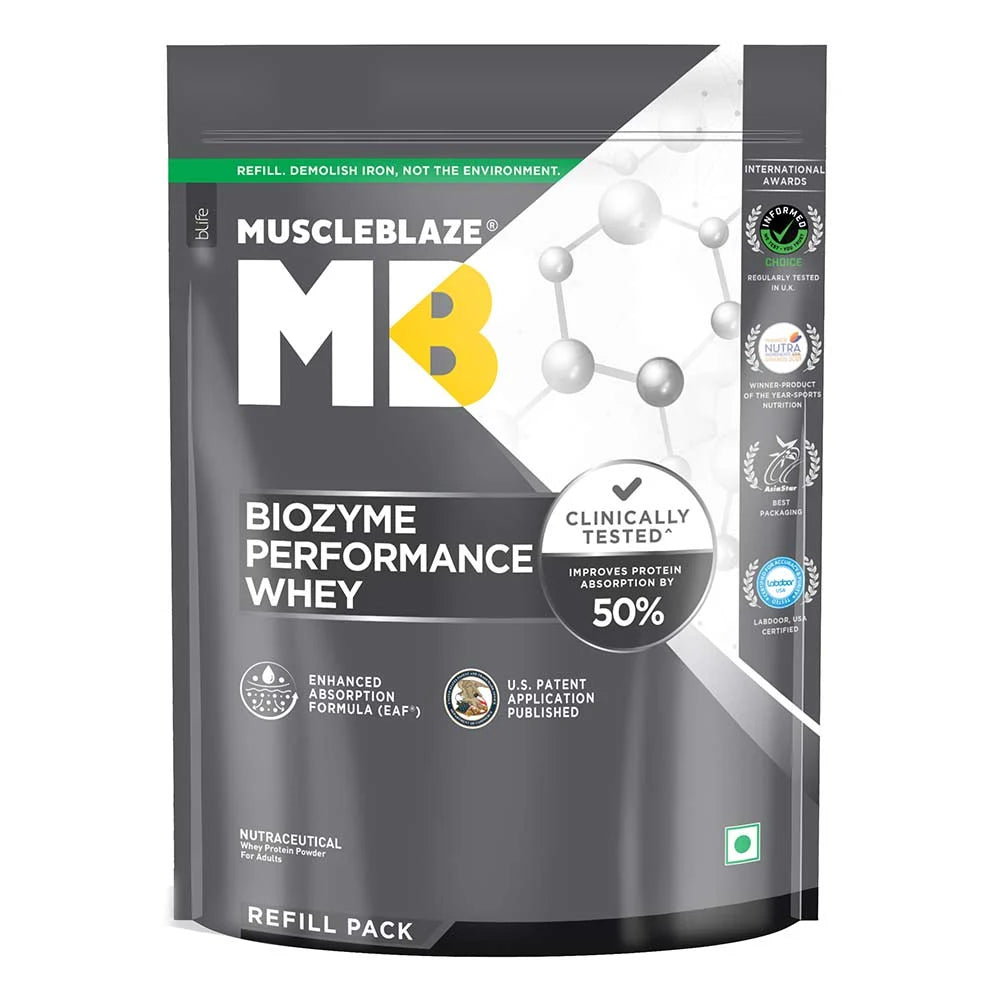 MuscleBlaze Biozyme Performance Whey Protein