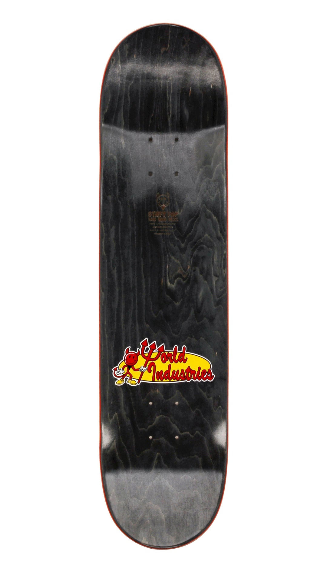 World Industries Deck-RawDevilMan 8.0"-Black