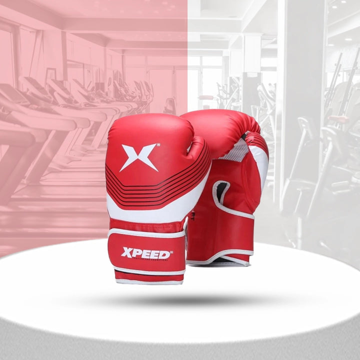 Xpeed Safety Boxing Sparring Gloves- Red