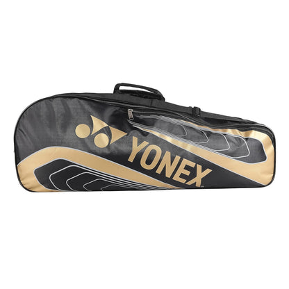 Yonex SUNR 23025 Badminton Kitbag (Black/Gold) - InstaSport