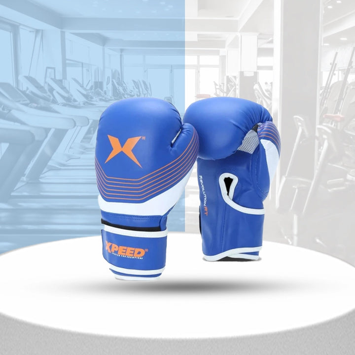 Xpeed Safety Boxing Sparring Gloves- Blue