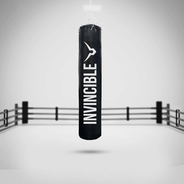 Invincible Classic Filled Vinyl Never Tear Boxing Bag